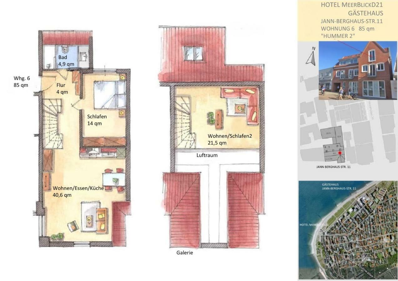 Apartment Meerblickd21 Residenzen