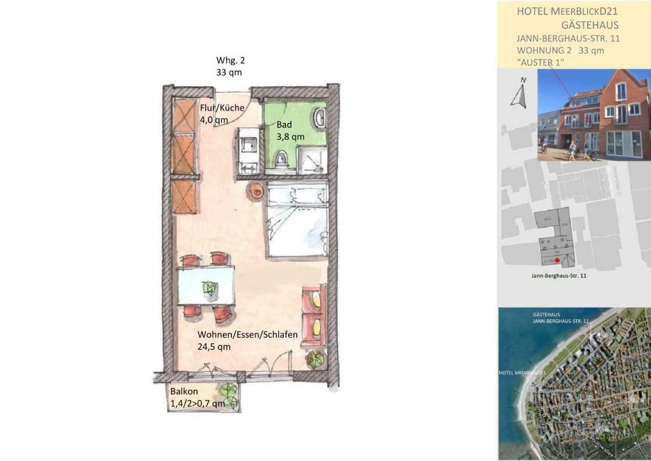 Apartment Meerblickd21 Residenzen